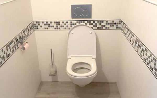 Lunette de WC chauffante pour WC suspendu